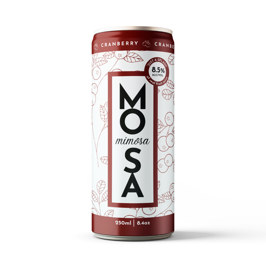 Cranberry Mimosa – Mosa Beverage